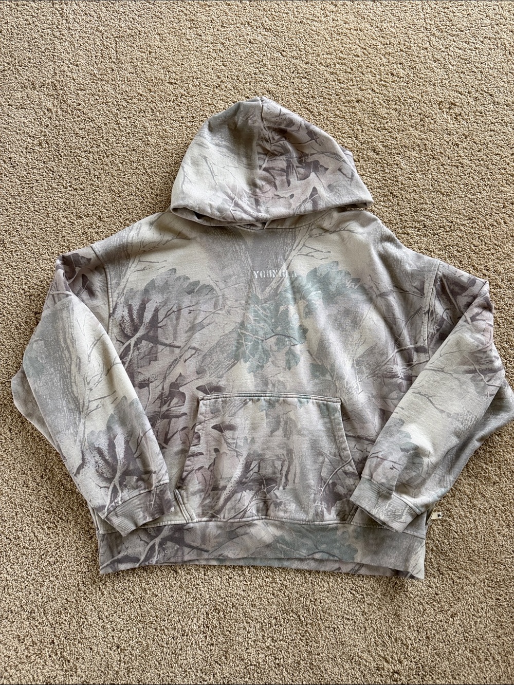 YOUNGLA CAMO HOODIE